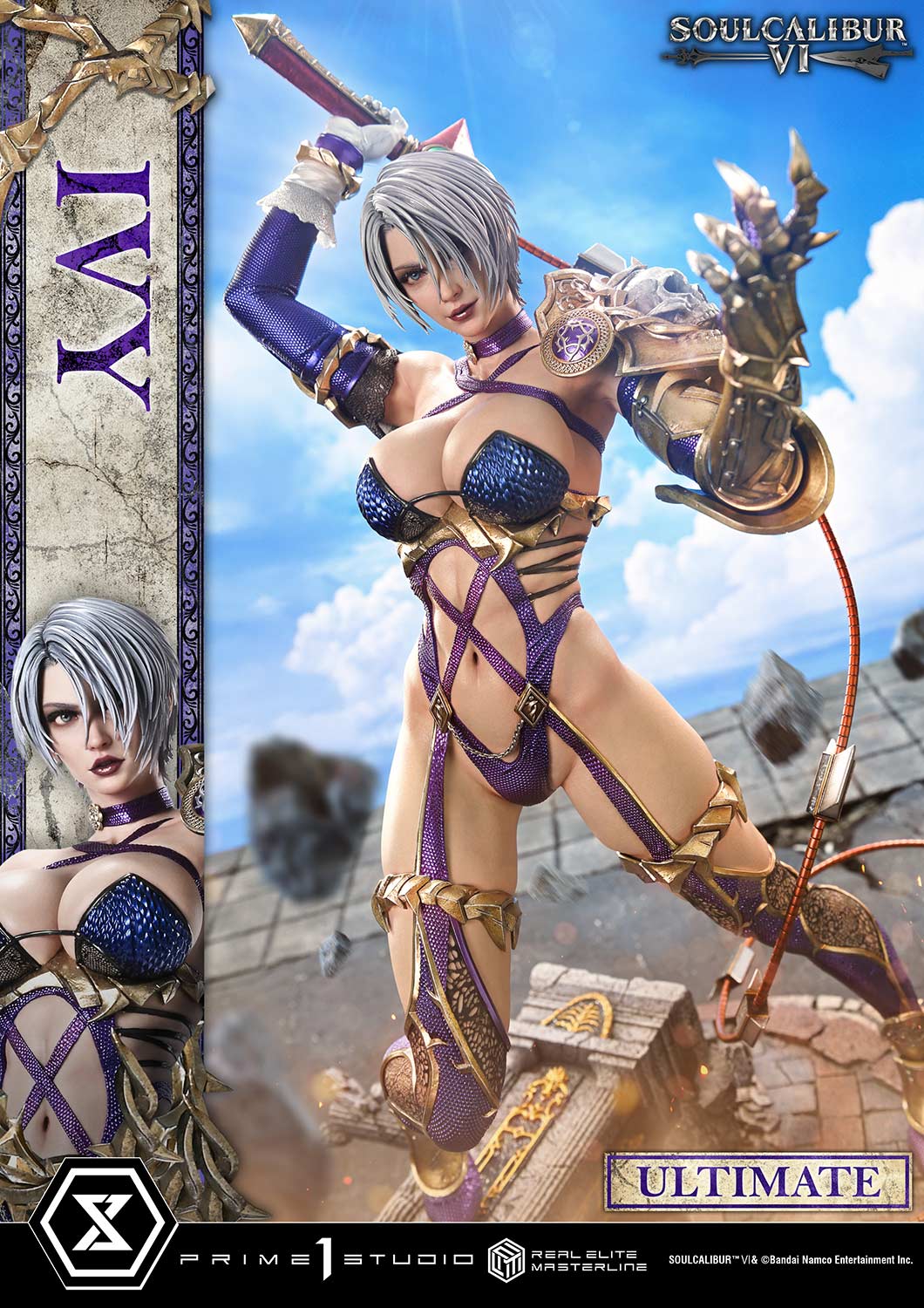 Soulcalibur VI Real Elite Masterline Ivy (Ultimate Ver.) 1/4 Scale Statue Gallery Image 7