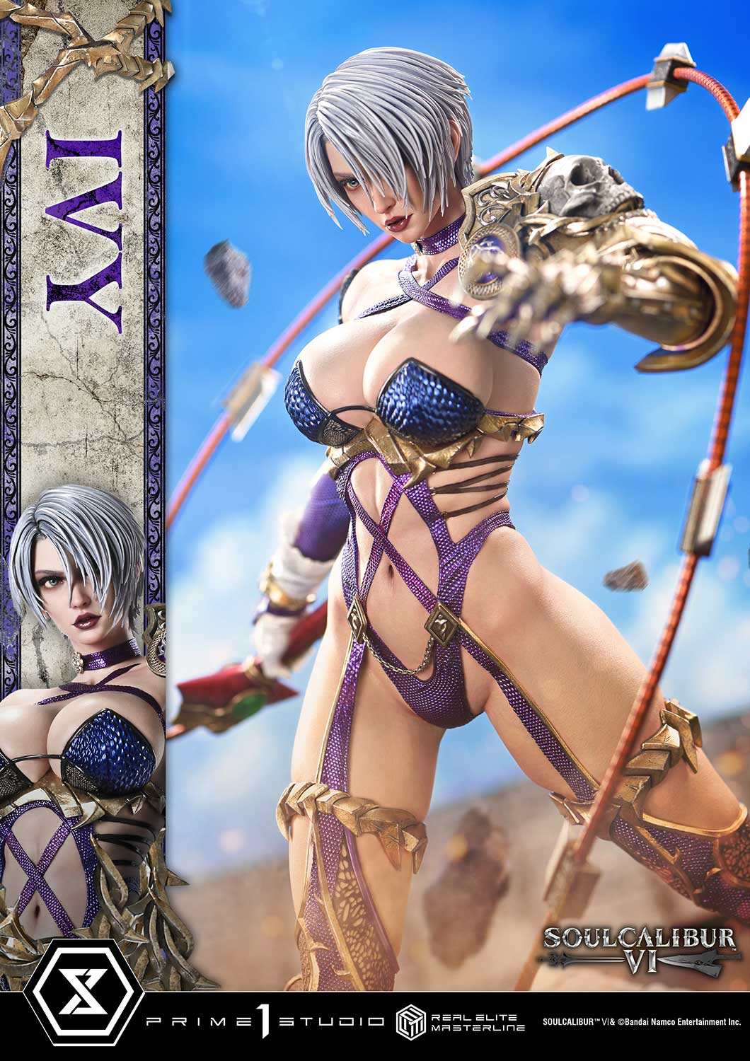 Soulcalibur VI Real Elite Masterline Ivy (Ultimate Ver.) 1/4 Scale Statue Gallery Image 9