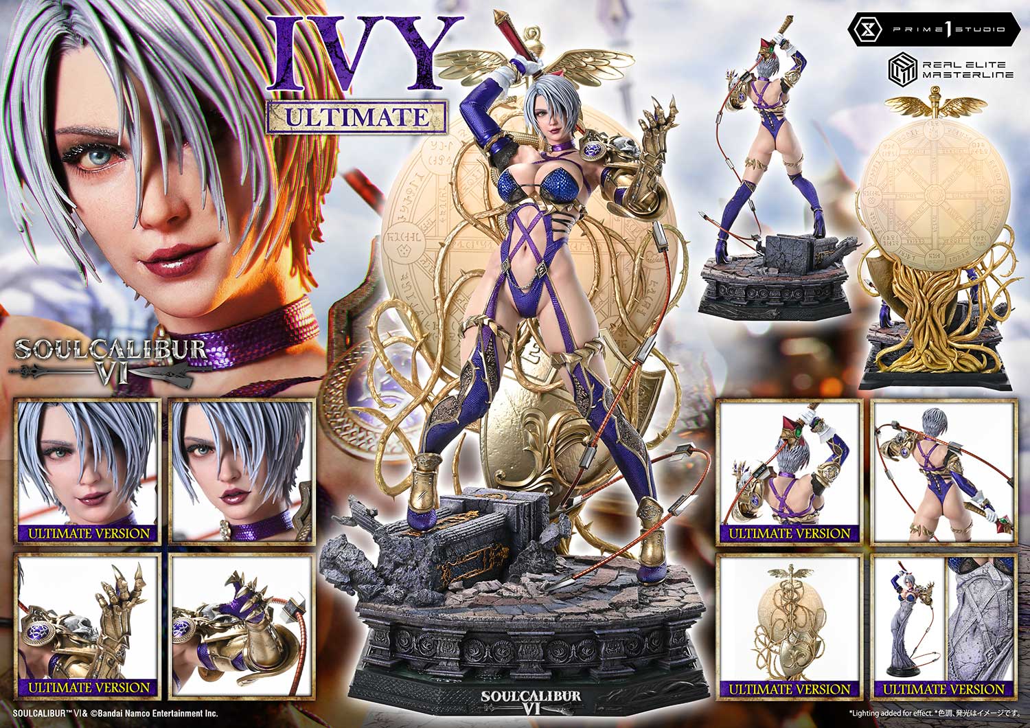 Soulcalibur VI Real Elite Masterline Ivy (Ultimate Ver.) 1/4 Scale Statue Gallery Image 51