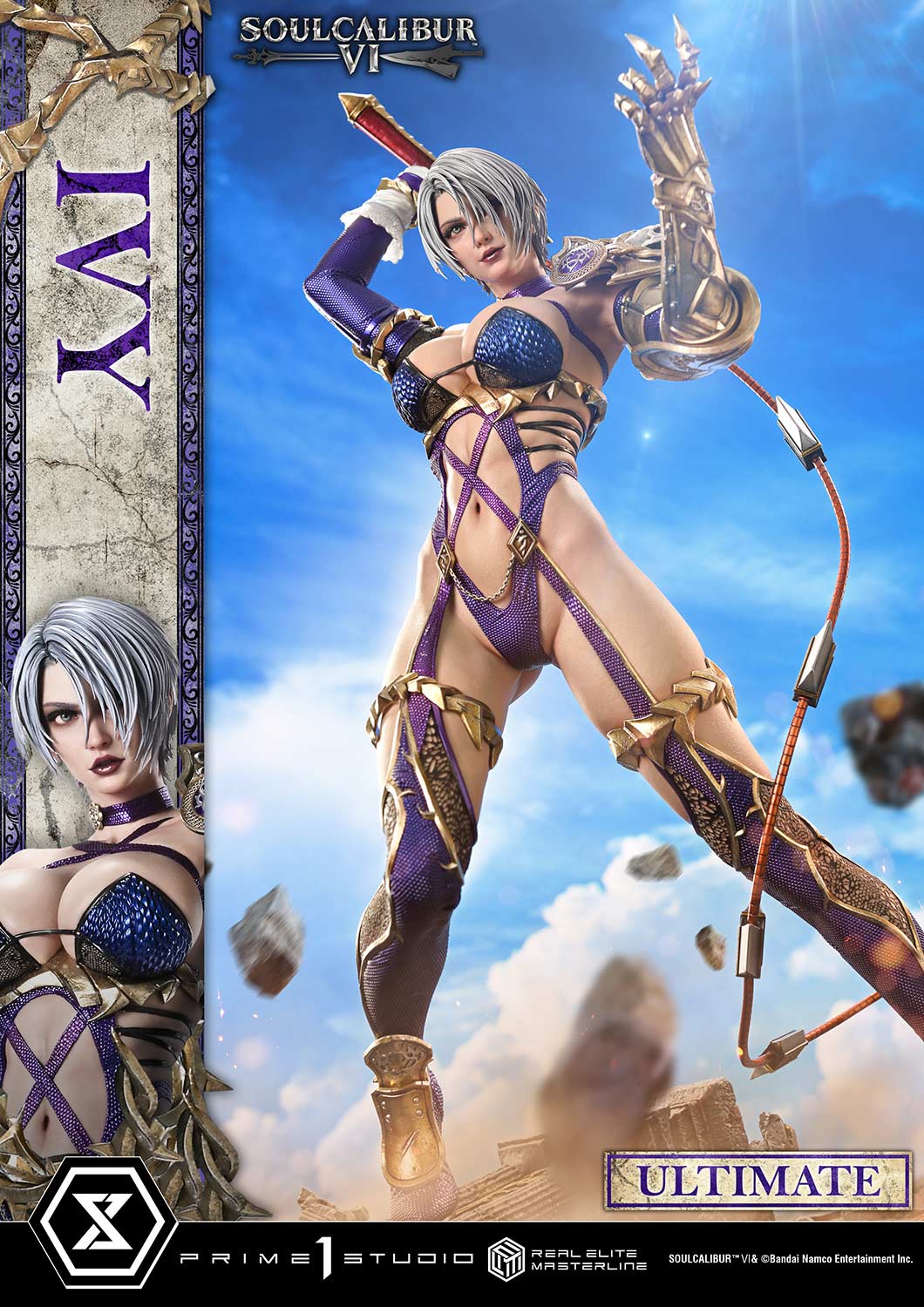 Soulcalibur VI Real Elite Masterline Ivy (Ultimate Ver.) 1/4 Scale Statue Gallery Image 6