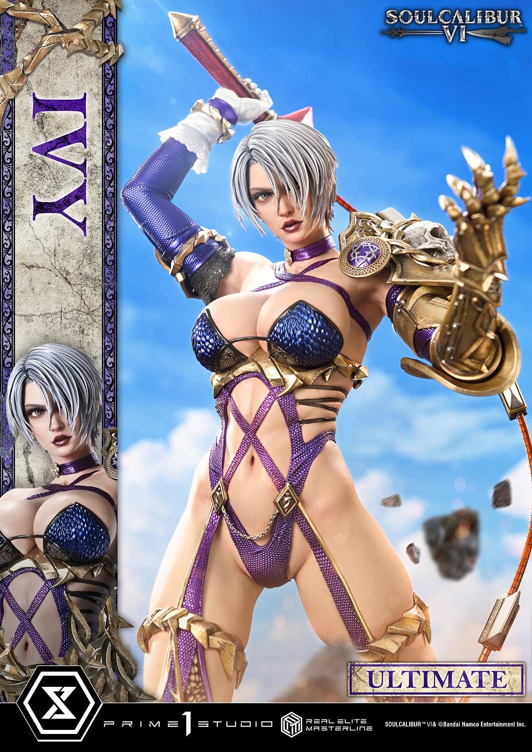 Soulcalibur VI Real Elite Masterline Ivy (Ultimate Ver.) 1/4 Scale Statue Gallery Image 5