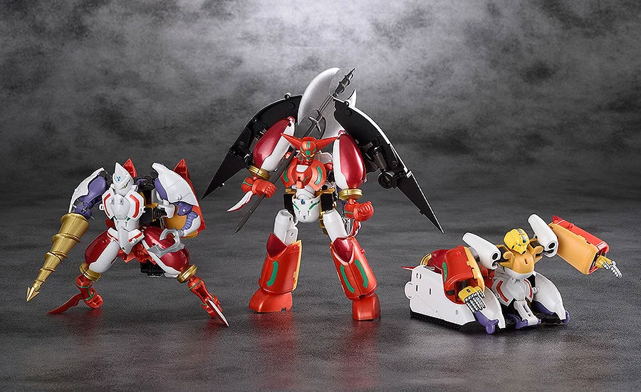 Dynamic Change Shin Getter Robot 3種 Getter Robo Armageddon Dynamic Change Shin Getter Robo Figure Set