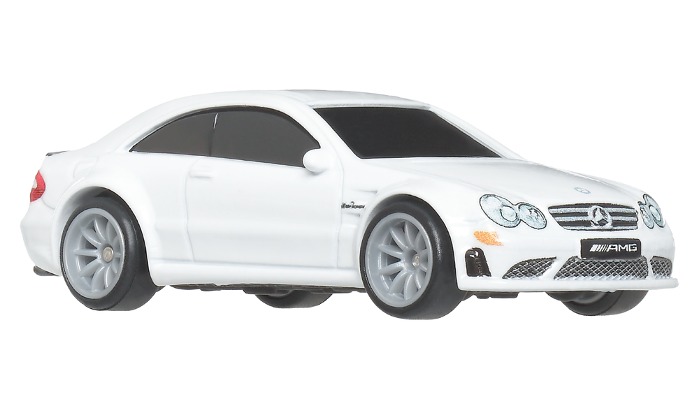 Hot Wheels Premium Car Culture Power Trip 2008 Mercedes-Benz CLK 63 AMG Black Series Gallery Image 3