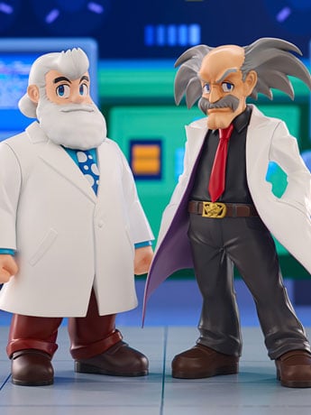 Mega Man 11 Oshi Works Dr. Wily & Dr. Light Figure Set Gallery Image 2
