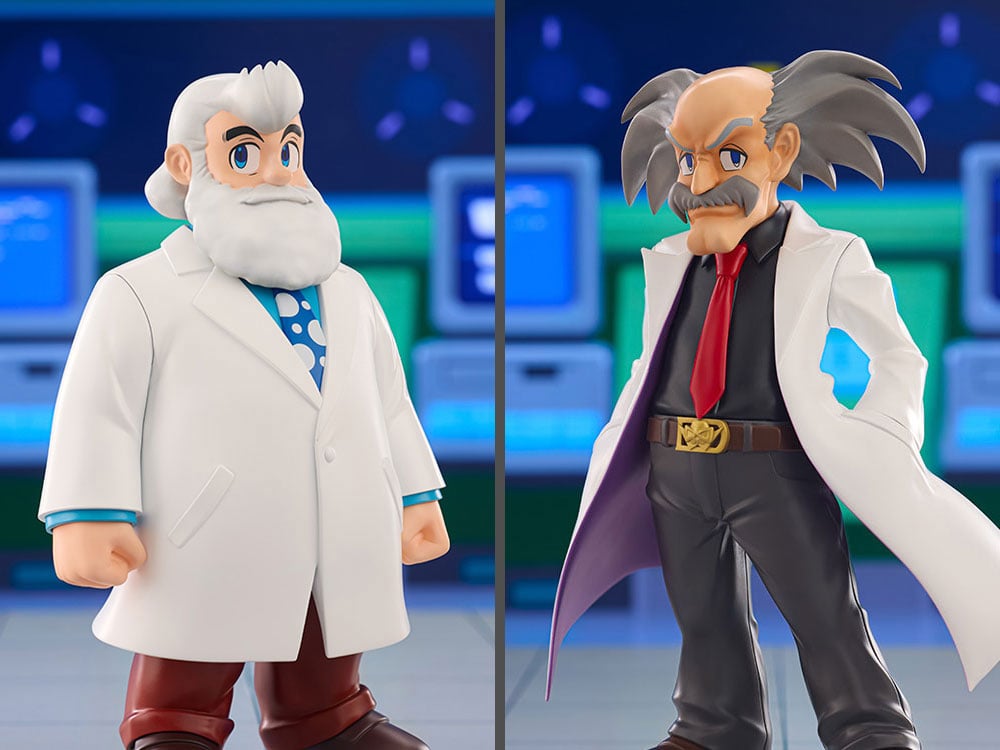 Mega Man 11 Oshi Works Dr. Wily & Dr. Light Figure Set Gallery Image 1