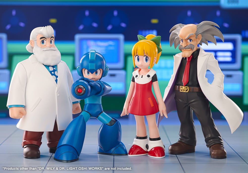 Mega Man 11 Oshi Works Dr. Wily & Dr. Light Figure Set Gallery Image 11