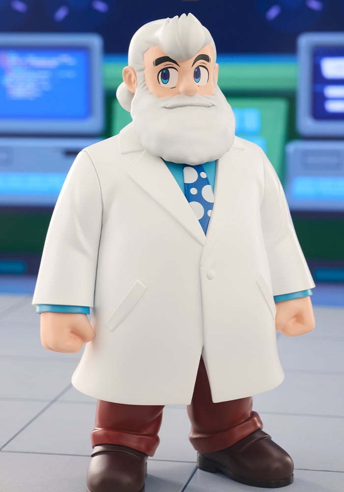 Mega Man 11 Oshi Works Dr. Wily & Dr. Light Figure Set Gallery Image 9