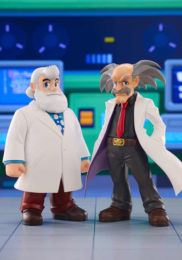 Mega Man 11 Oshi Works Dr. Wily & Dr. Light Figure Set Gallery Image 3