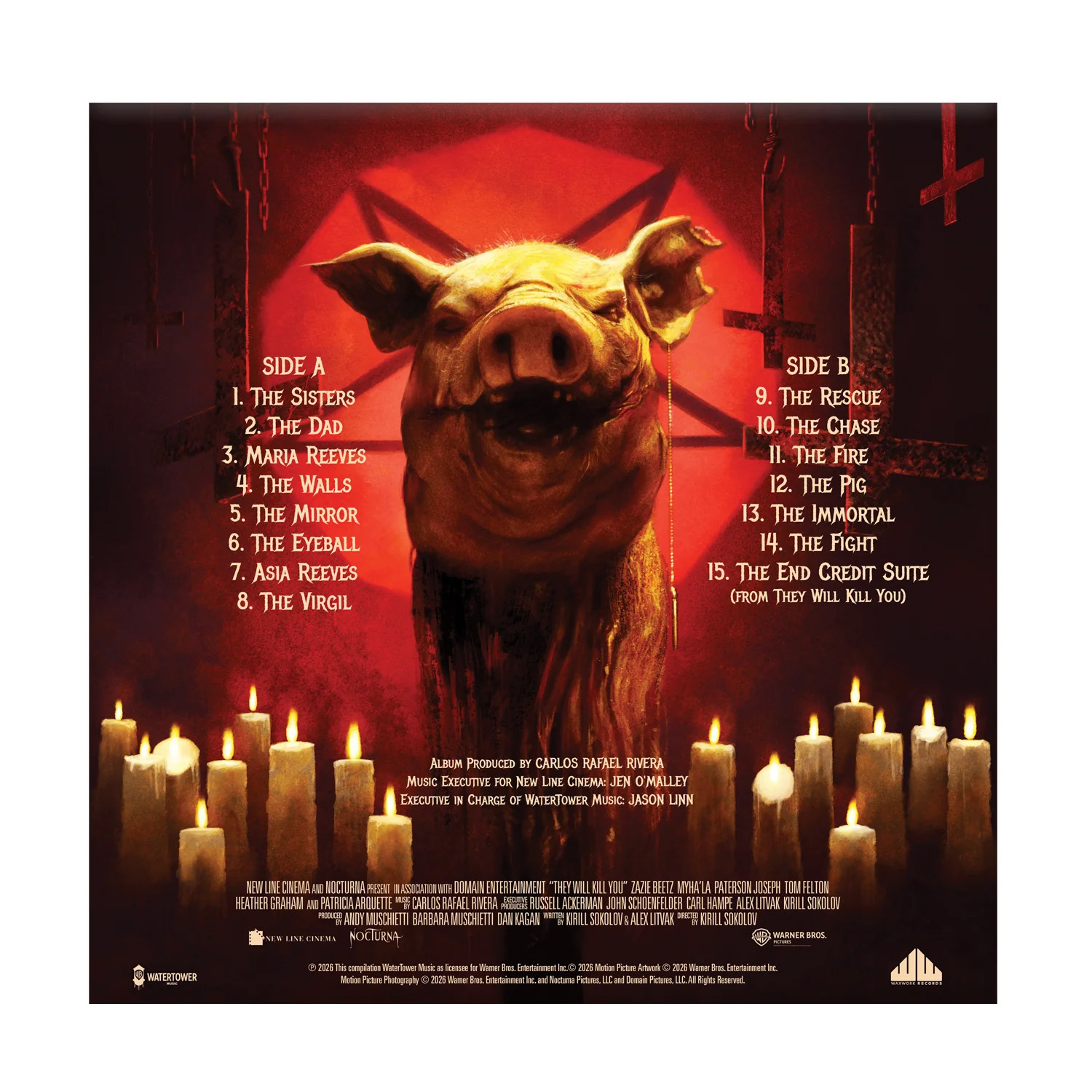 THEY WILL KILL YOU Original Motion Picture Soundtrack Vinyl LP Gallery Image 5