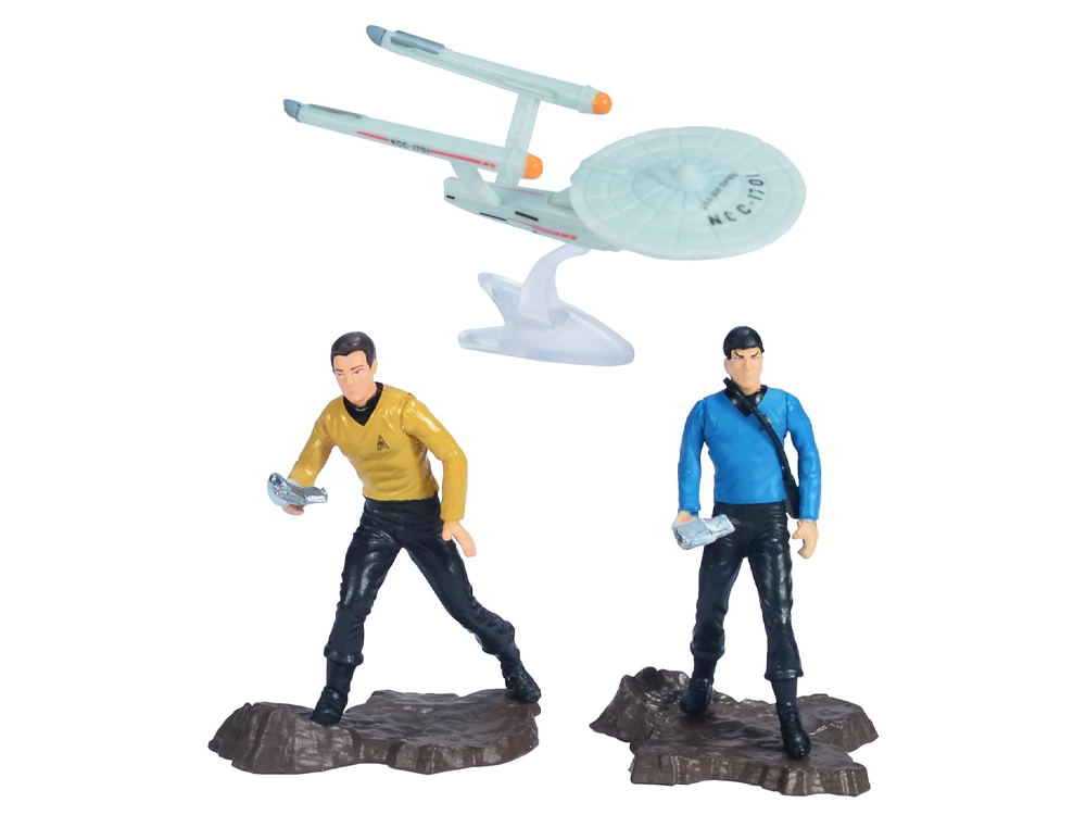Star Trek World's Smallest Set of 3 Micro Figures Gallery Image 1