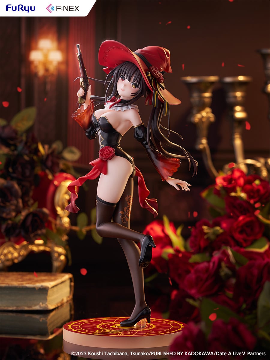トップス Kurumi Date A Live IV Kurumi Tokisaki Full Graphic Zip Hoodie Nightmare