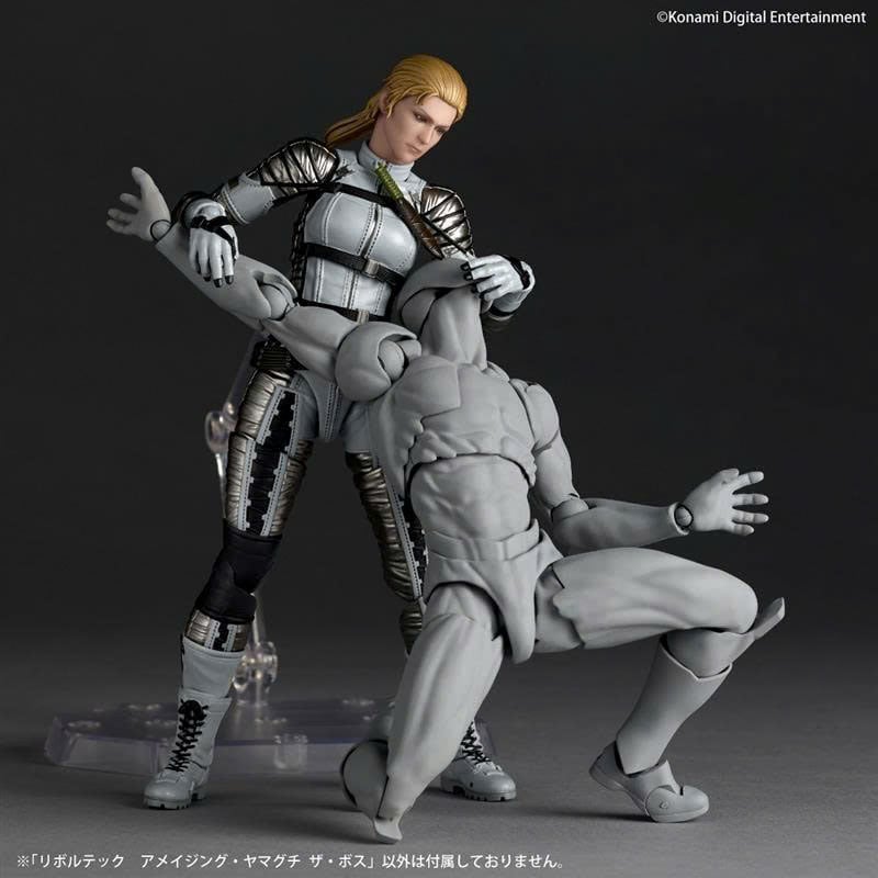 Metal Gear Solid Delta: Snake Eater Amazing Yamaguchi Revoltech NR117 The Boss Action Figure Gallery Image 9