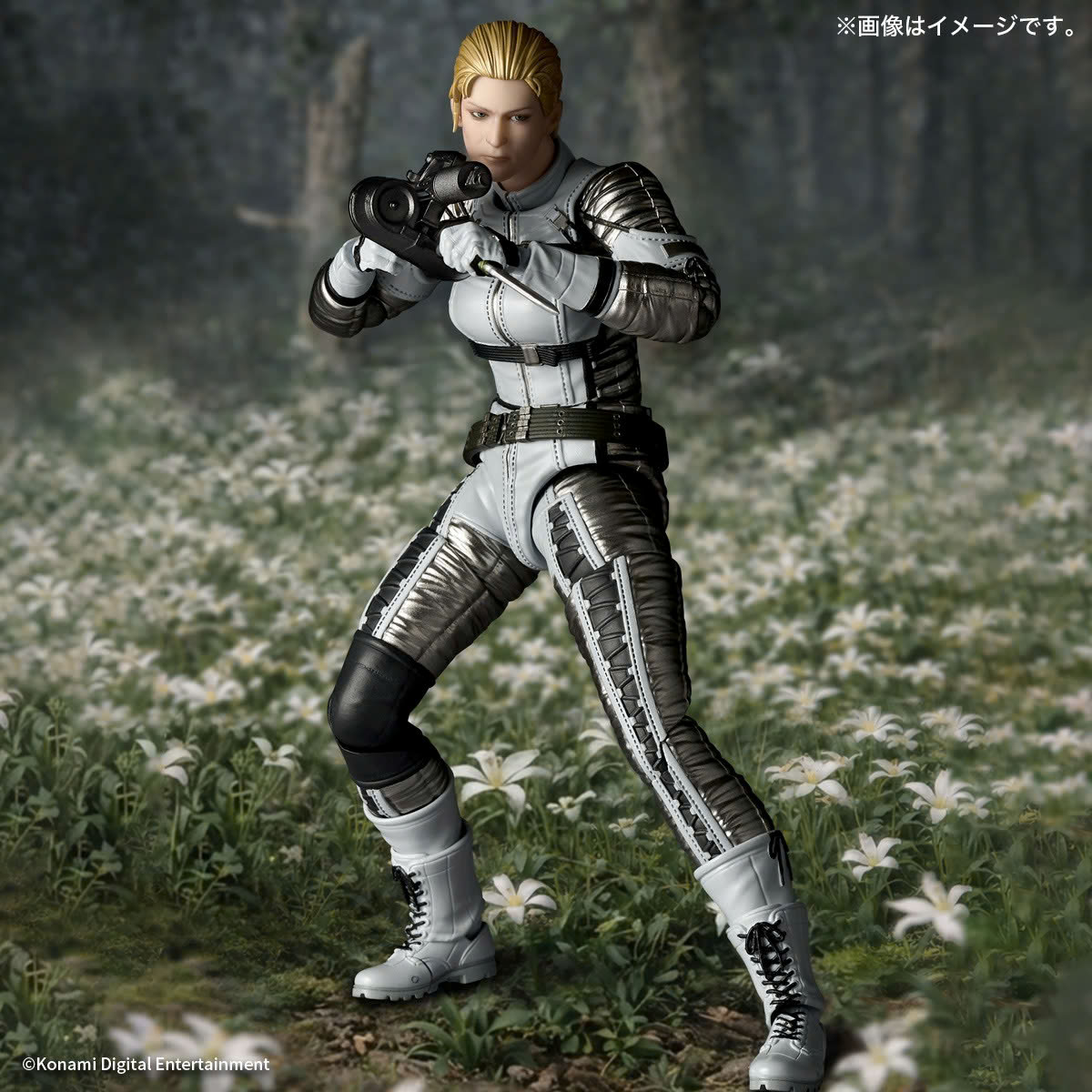 Metal Gear Solid Delta: Snake Eater Amazing Yamaguchi Revoltech NR117 The Boss Action Figure Gallery Image 13