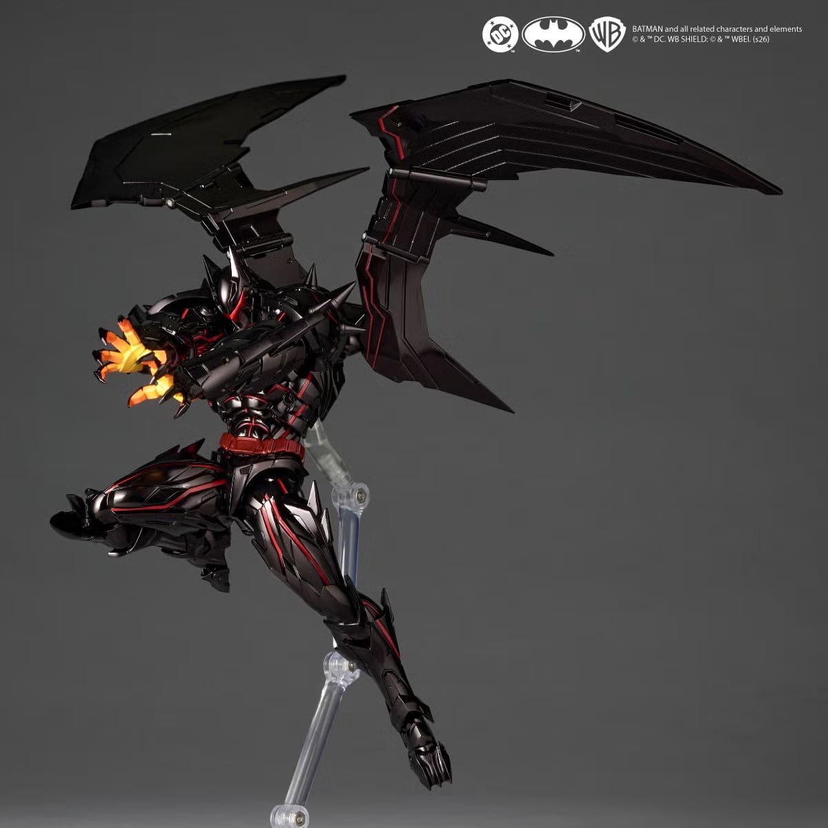 DC Comics Amazing Yamaguchi Revoltech NR116 Hellbat Action Figure