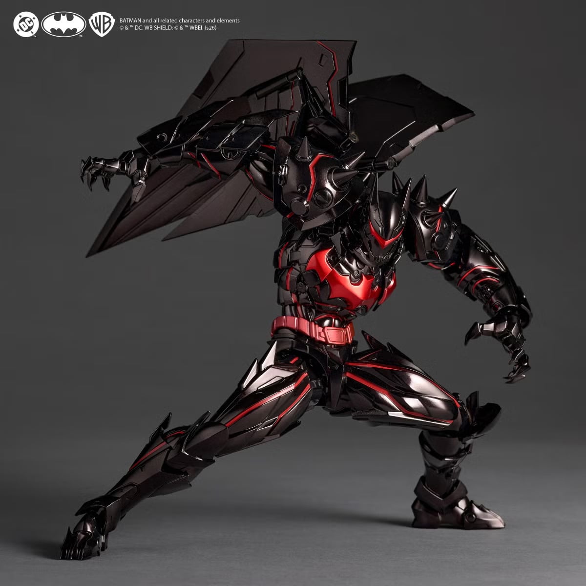 DC Comics Amazing Yamaguchi Revoltech NR116 Hellbat Action Figure