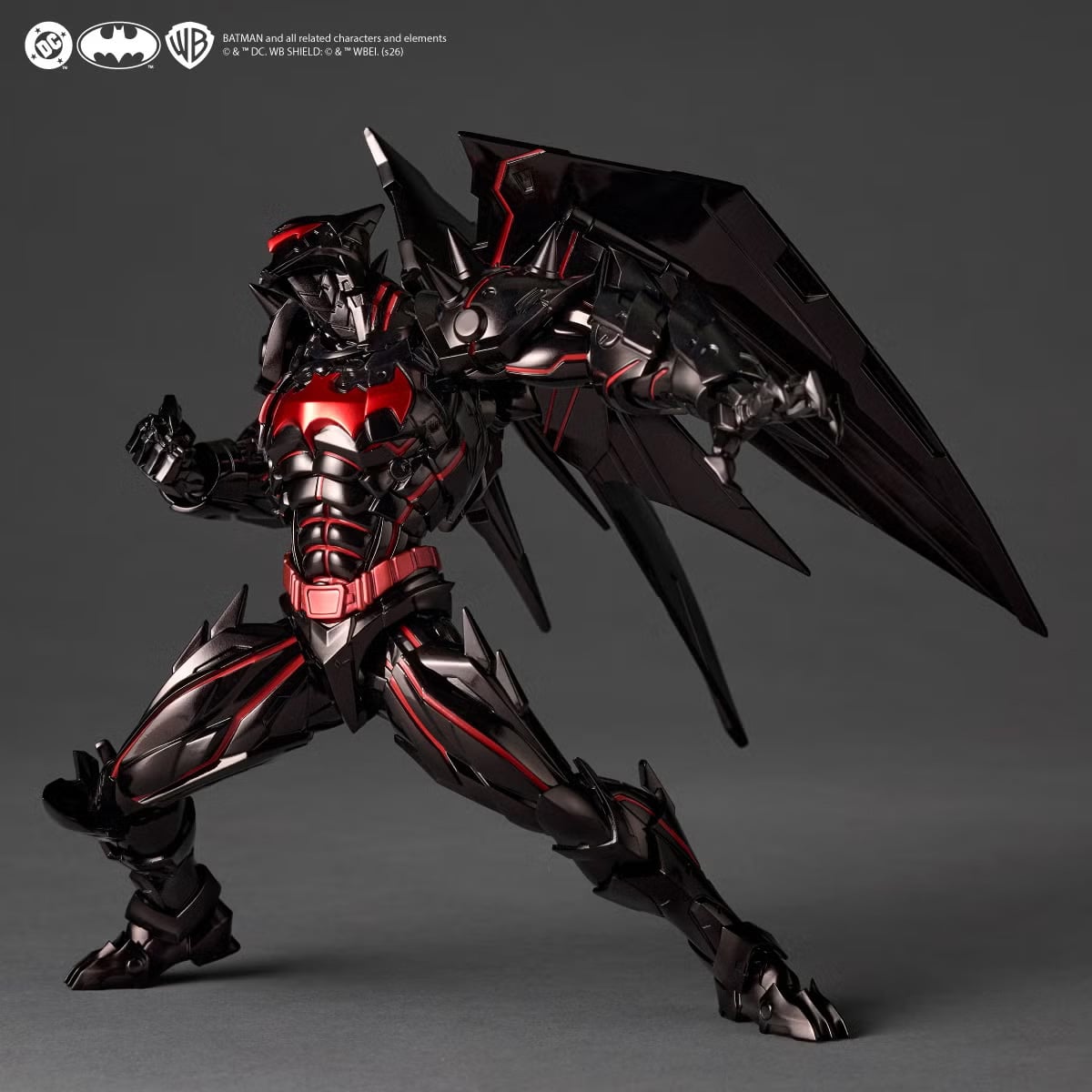 DC Comics Amazing Yamaguchi Revoltech NR116 Hellbat Action Figure