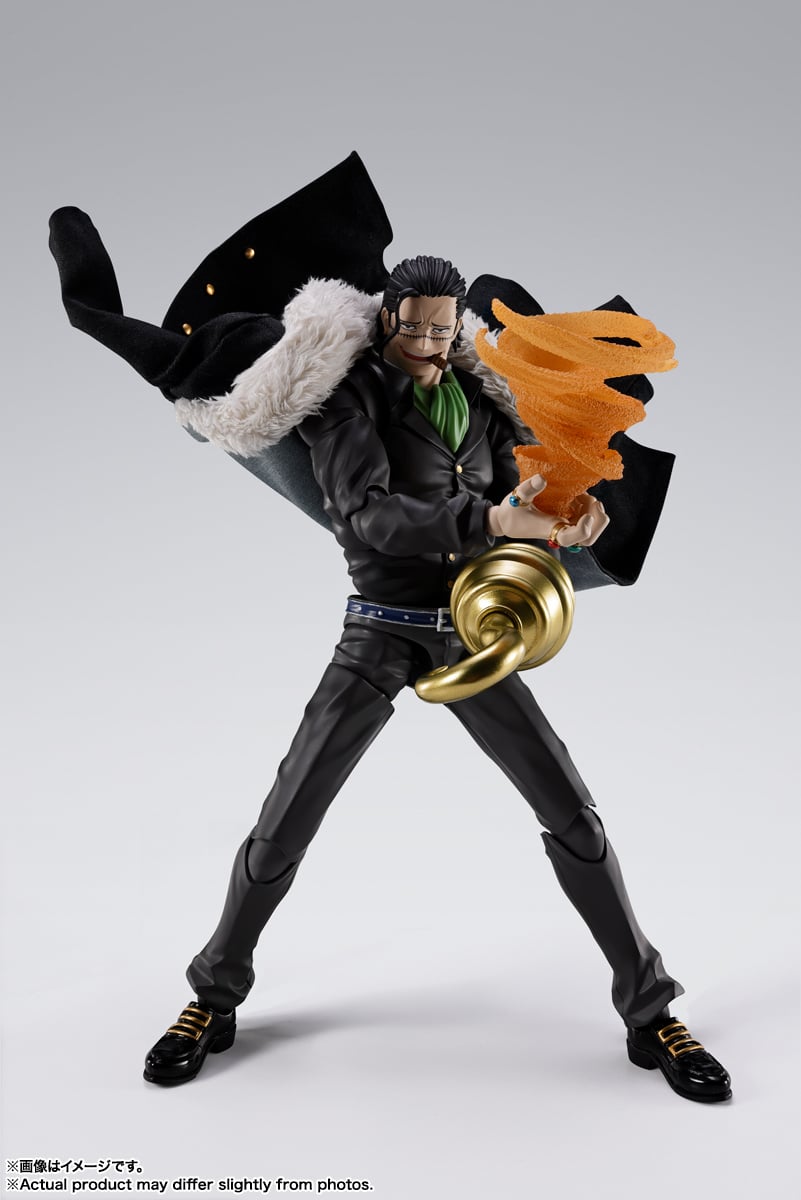 One Piece S.H.Figuarts Sir Crocodile (Marineford) Action Figure Gallery Image 7