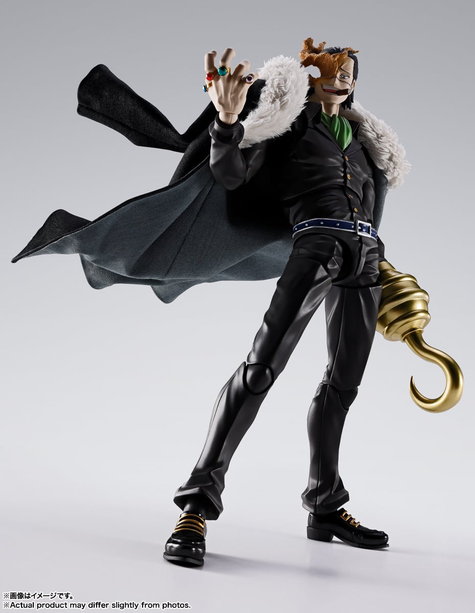 One Piece S.H.Figuarts Sir Crocodile (Marineford) Action Figure Gallery Image 4