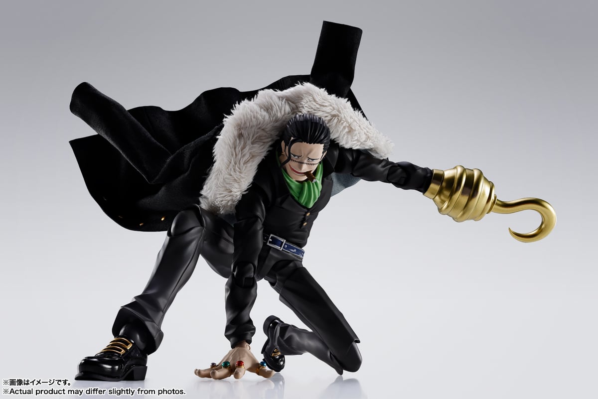 One Piece S.H.Figuarts Sir Crocodile (Marineford) Action Figure Gallery Image 5