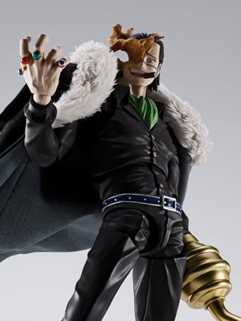 One Piece S.H.Figuarts Sir Crocodile (Marineford) Action Figure Gallery Image 2