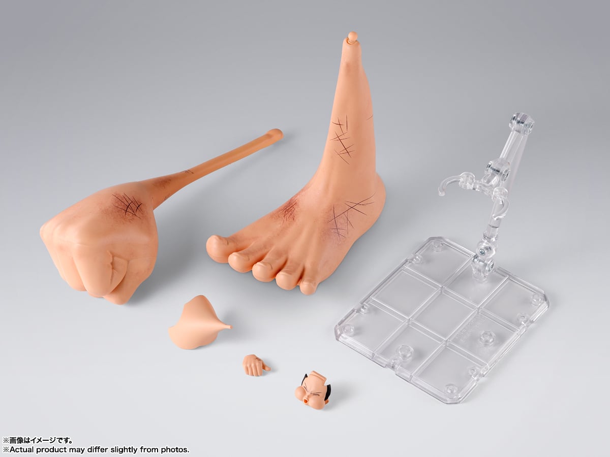 One Piece S.H.Figuarts Monkey D. Luffy (Marineford) Gear 3 Option Parts Set Gallery Image 3