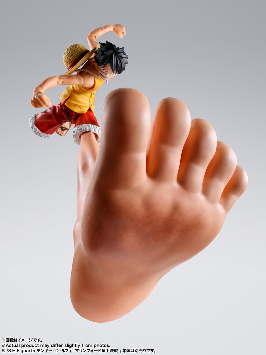 One Piece S.H.Figuarts Monkey D. Luffy (Marineford) Gear 3 Option Parts Set Gallery Image 9