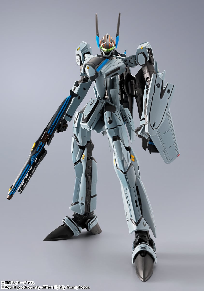 Macross Frontier DX Chogokin VF-25 Messiah Valkyrie (Top Gun: Maverick Ver.) Action Figure Gallery Image 8