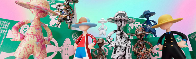 Image of One Piece Luffy's Archive of Adventure Vol.3 Box of 10 Figures