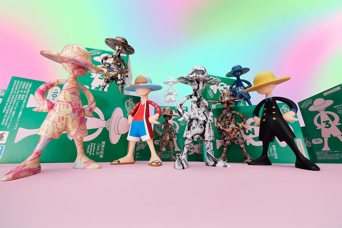 One Piece Luffy's Archive of Adventure Vol.3 Box of 10 Figures Gallery Image 3