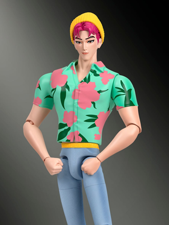 KPop Demon Hunters Saja Boys Abby “Soda Pop" Action Figure Gallery Image 2