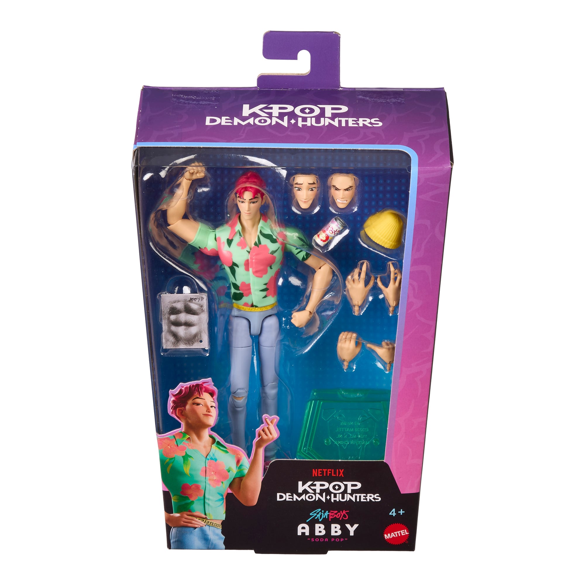 KPop Demon Hunters Saja Boys Abby “Soda Pop" Action Figure Gallery Image 8