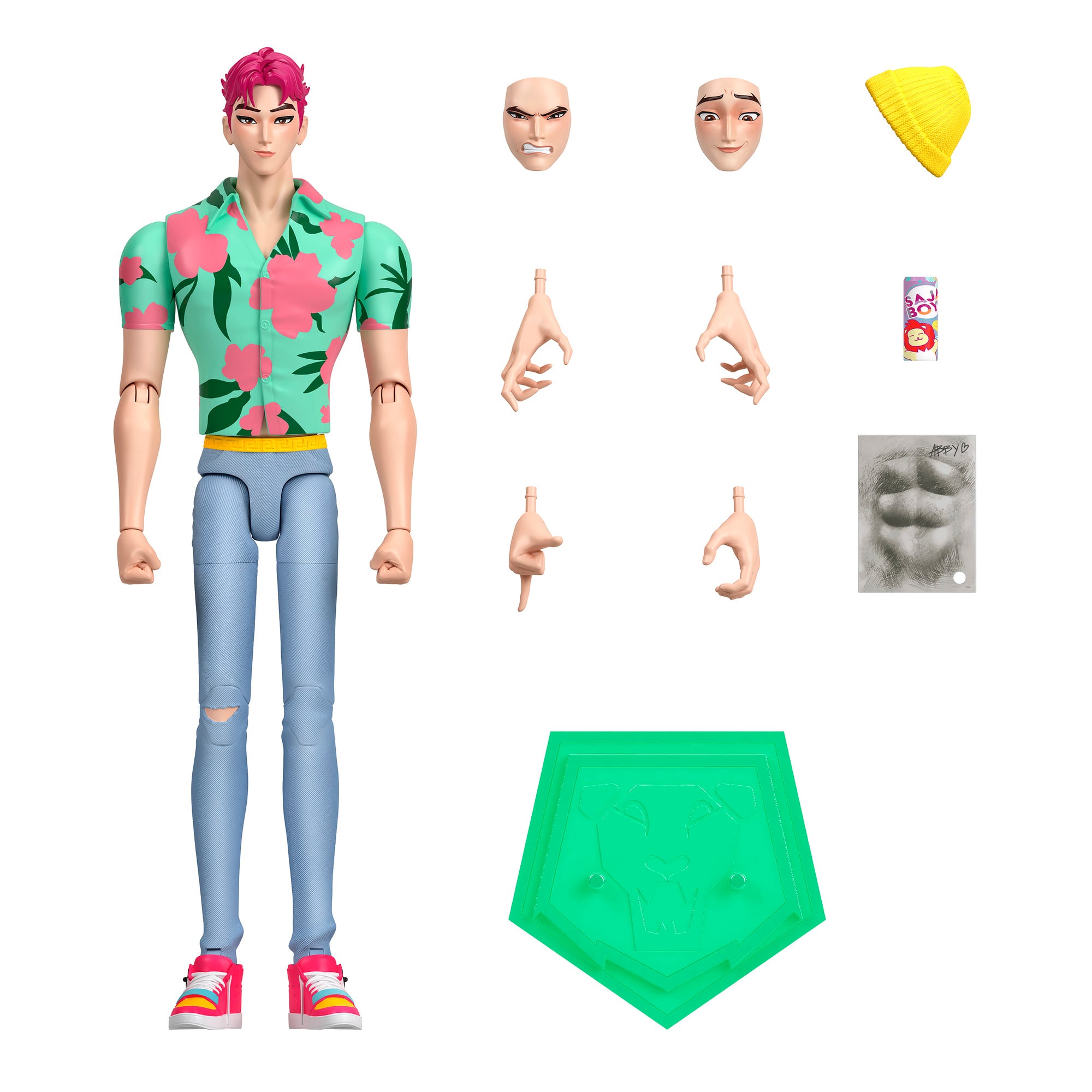 KPop Demon Hunters Saja Boys Abby “Soda Pop" Action Figure Gallery Image 7