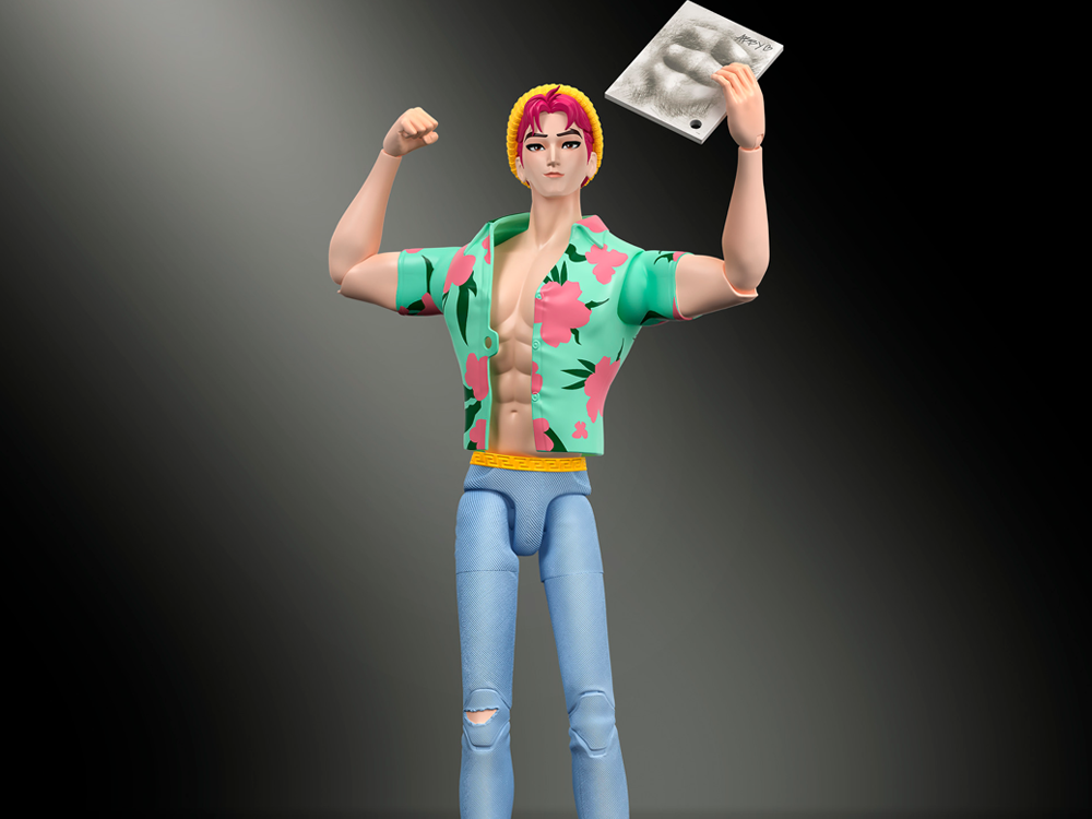 KPop Demon Hunters Saja Boys Abby “Soda Pop" Action Figure Gallery Image 1