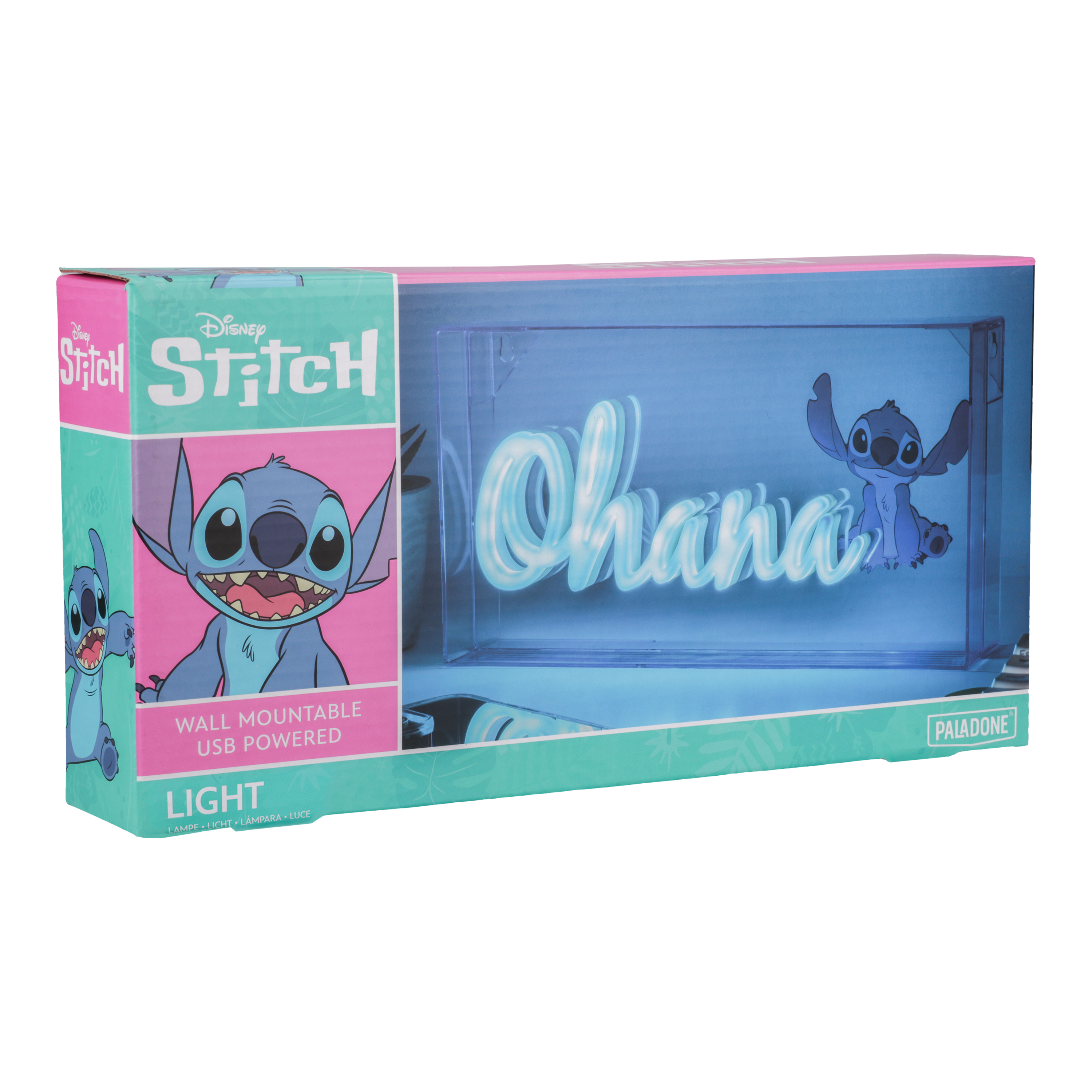 Lilo & Stitch Stitch Ohana LED Neon Light
