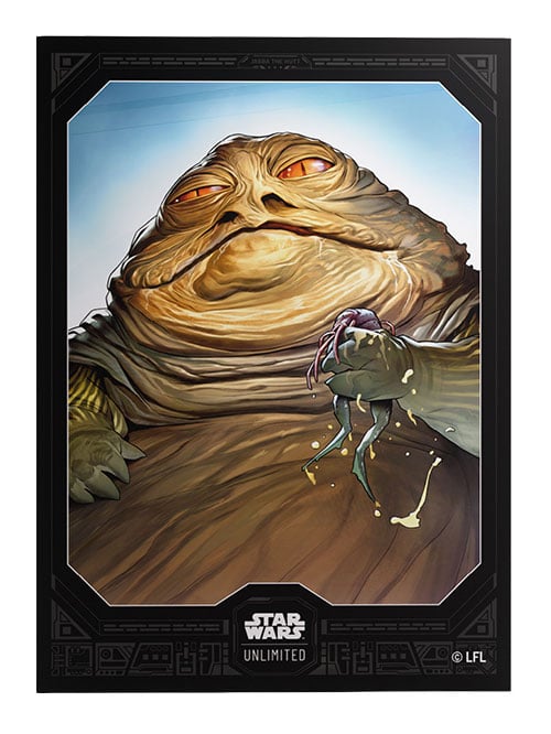 Star Wars: Unlimited Jabba the Hutt Premium Art Sleeves (60 Count) Gallery Image 3