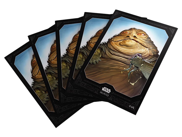 Star Wars: Unlimited Jabba the Hutt Premium Art Sleeves (60 Count) Gallery Image 4