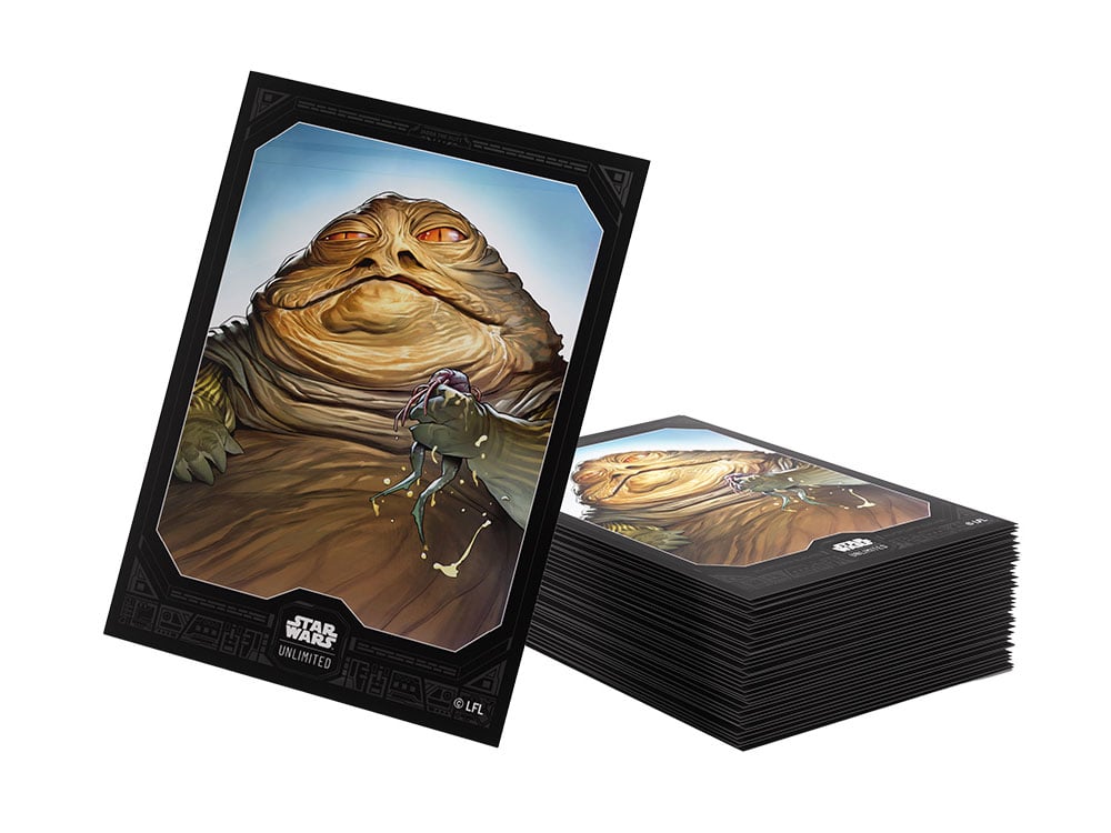 Star Wars: Unlimited Jabba the Hutt Premium Art Sleeves (60 Count) Gallery Image 1