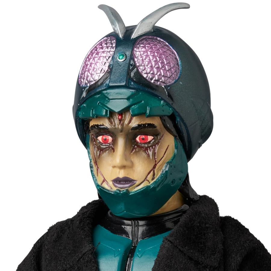 Shin Kamen Rider Toei Retro Sofubi Collection Kamen Rider (Pre-Transformation Takeshi Hongo Head Ver.) Vinyl Figure Gallery Image 5