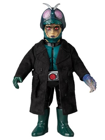 Shin Kamen Rider Toei Retro Sofubi Collection Kamen Rider (Pre-Transformation Takeshi Hongo Head Ver.) Vinyl Figure Gallery Image 2