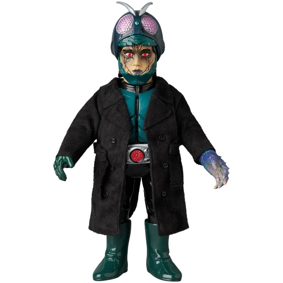 Shin Kamen Rider Toei Retro Sofubi Collection Kamen Rider (Pre-Transformation Takeshi Hongo Head Ver.) Vinyl Figure Gallery Image 3