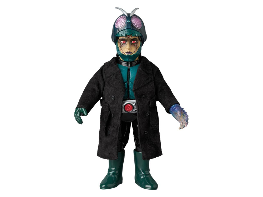 Shin Kamen Rider Toei Retro Sofubi Collection Kamen Rider (Pre-Transformation Takeshi Hongo Head Ver.) Vinyl Figure Gallery Image 1