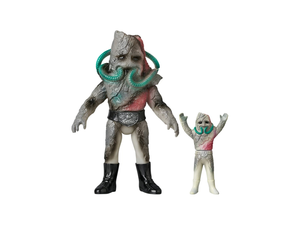 Kamen Rider Toei Retro Sofubi Collection Ghoster (New Glow-in-the-Dark Ver.) Vinyl Figure Set Gallery Image 1