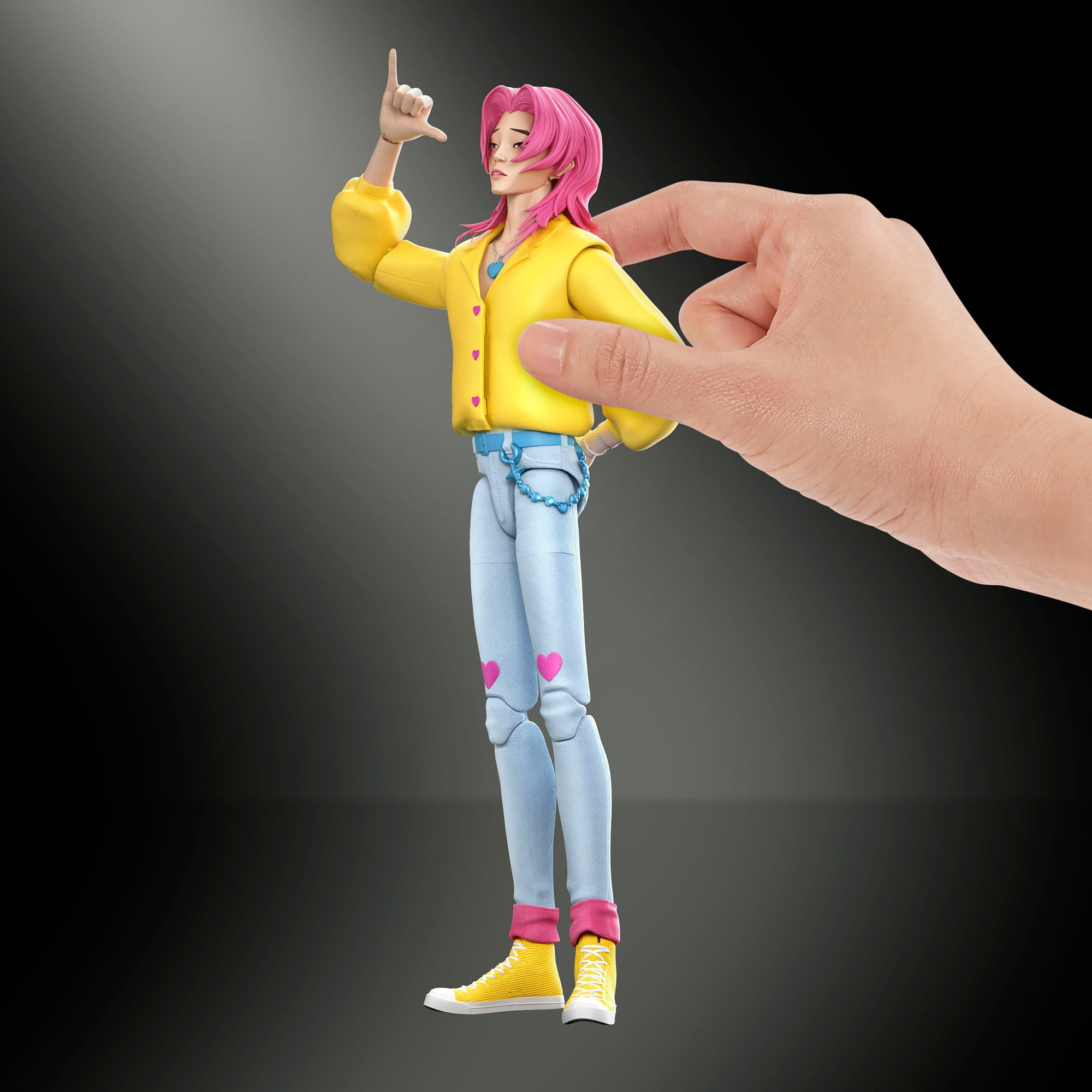 KPop Demon Hunters Saja Boys Romance “Soda Pop" Action Figure Gallery Image 6