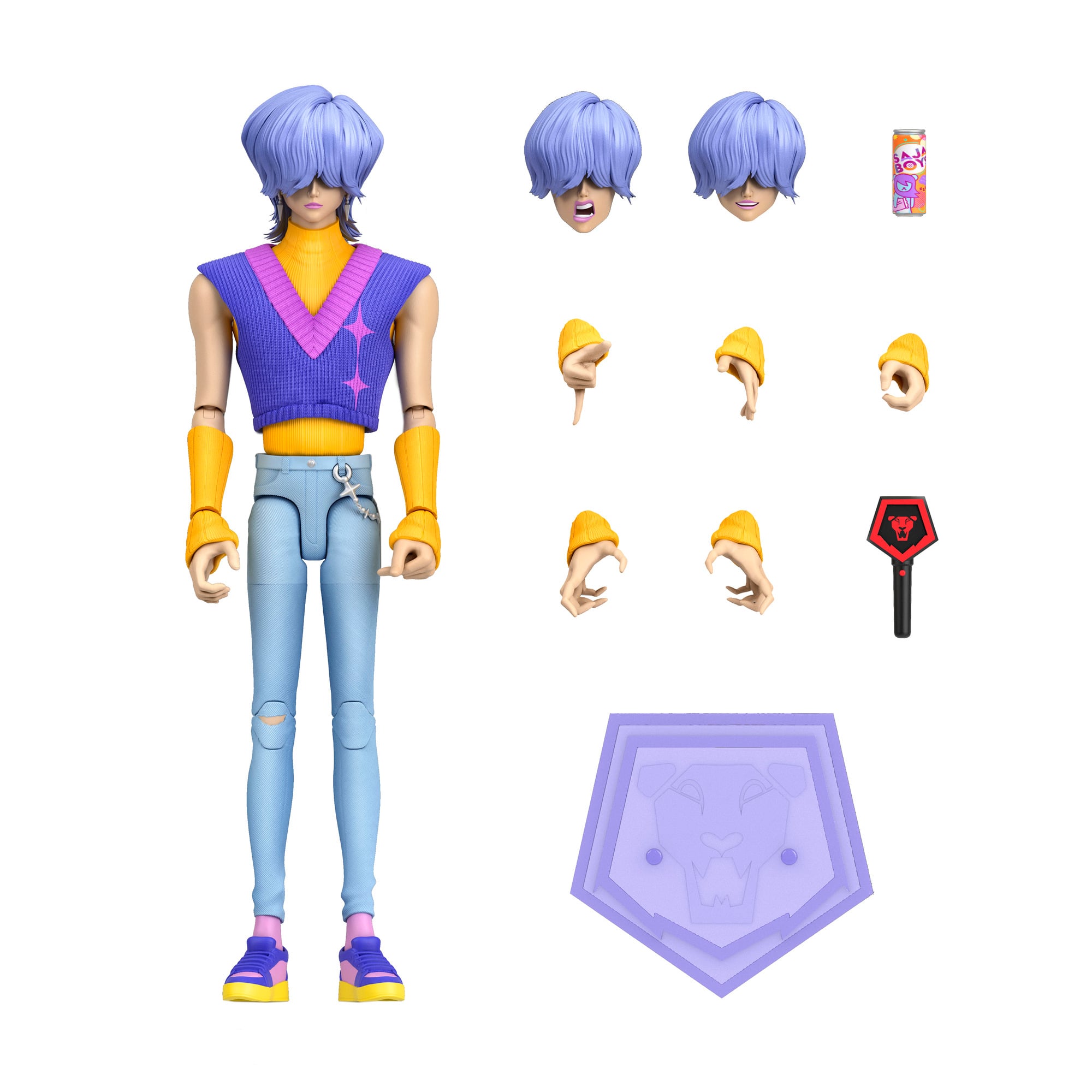 KPop Demon Hunters Saja Boys Mystery “Soda Pop" Action Figure Gallery Image 7