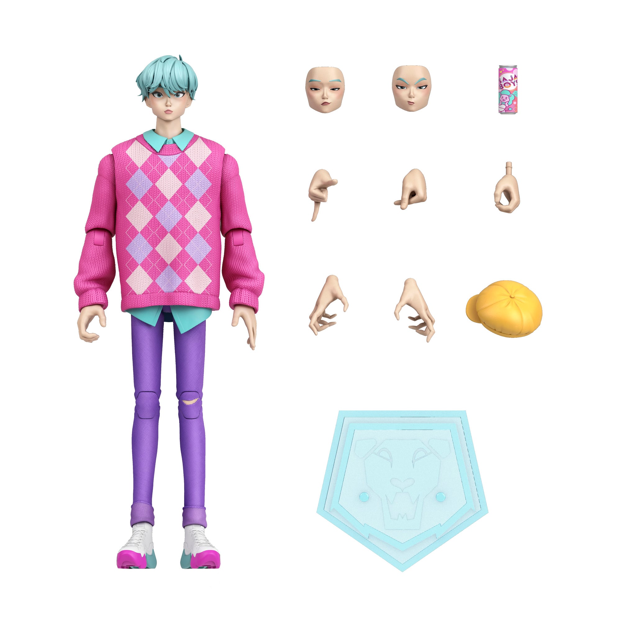 KPop Demon Hunters Saja Boys Baby “Soda Pop" Action Figure Gallery Image 7