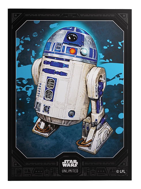 Star Wars: Unlimited R2-D2 Premium Art Sleeves (60 Count)