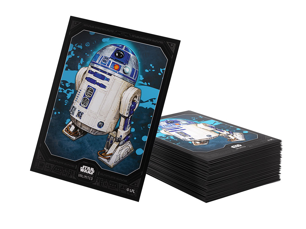 Star Wars: Unlimited R2-D2 Premium Art Sleeves (60 Count)