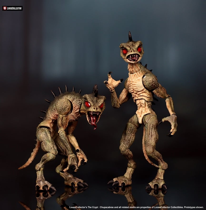 The Crypt: Chupacabras 1/12 Scale Action Figure Three-Pack