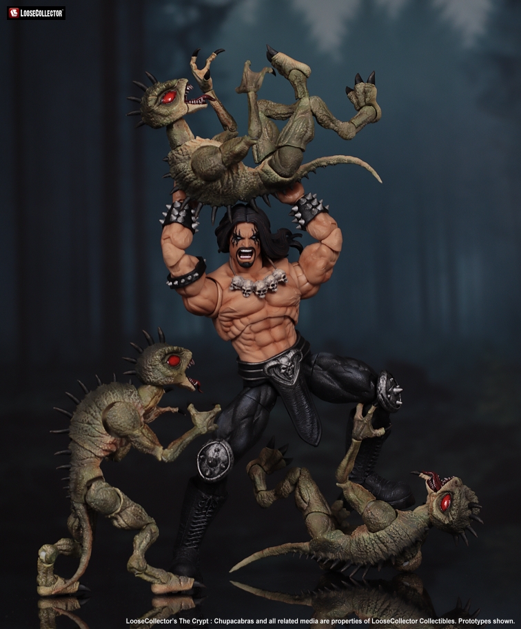 The Crypt: Chupacabras 1/12 Scale Action Figure Three-Pack