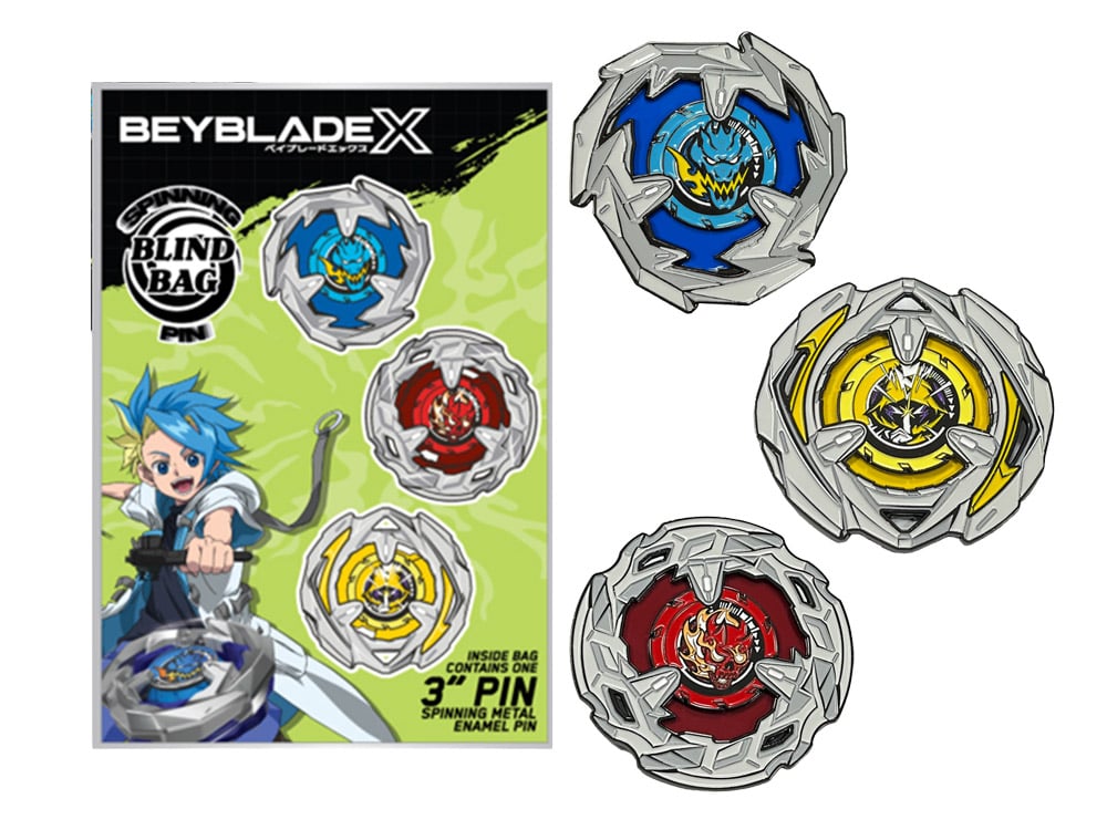 Beyblade X Random Spinning Enamel Pin Gallery Image 1